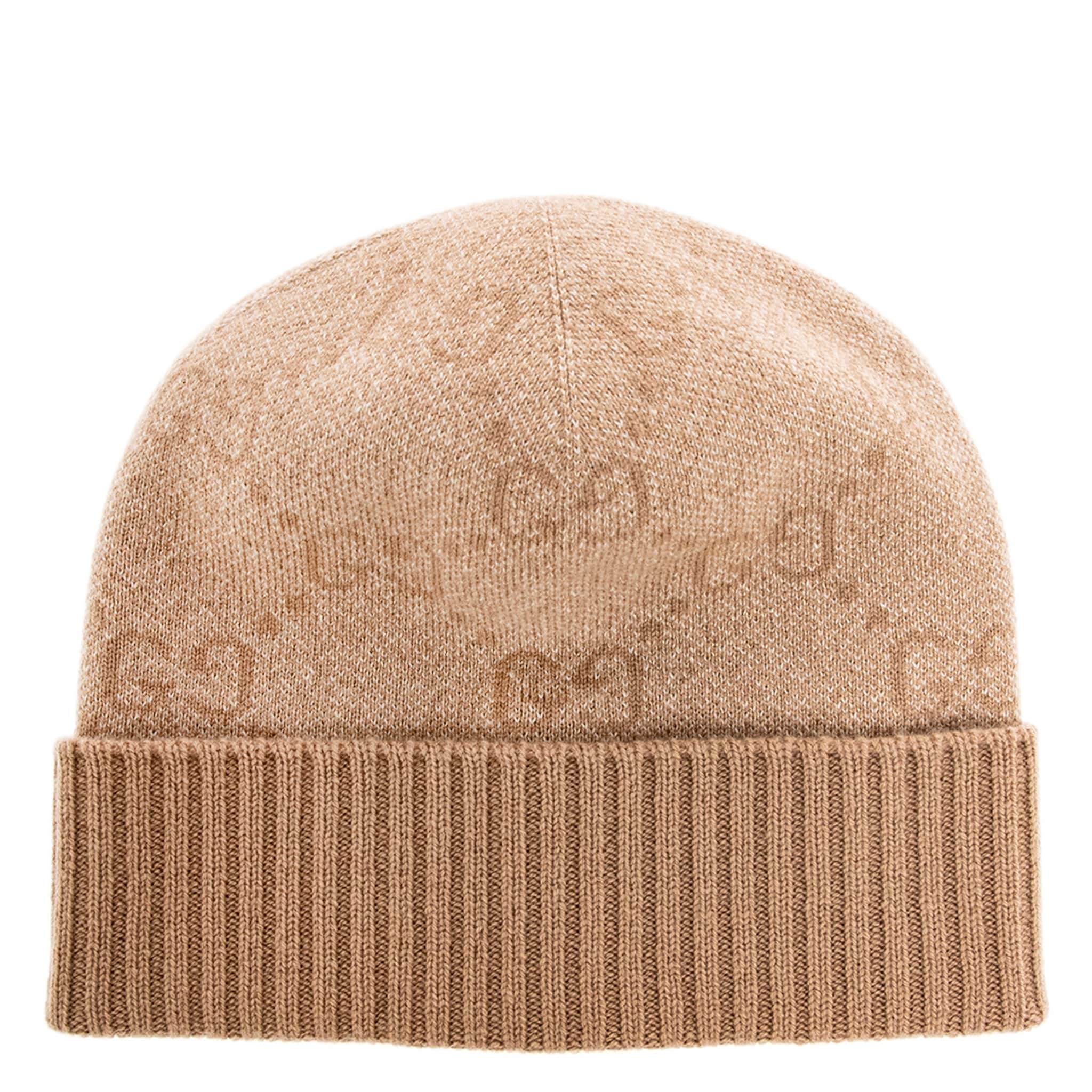 Gucci GG Cashmere Lamé Hat