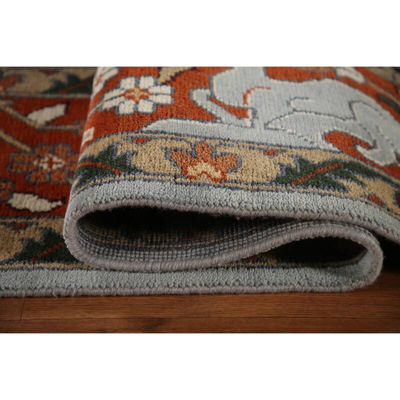 Hunting Design Tabriz Large Rug Hand-Knotted Wool Carpet - 10'1"x 13'9"