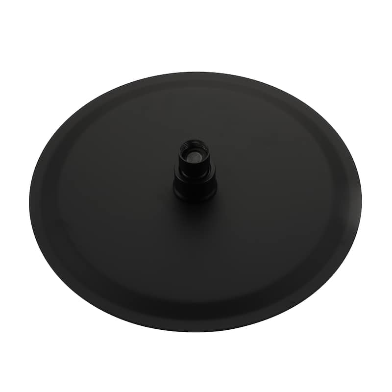 1-Spray Pattern with 2.5 GPM Round Ceiling Mount Rain Fixed Shower Head