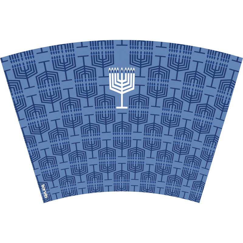 Tervis Chanukah Hanukkah Menorah Pattern Made in USA Double Walled Insulated Travel Tumbler, Classic