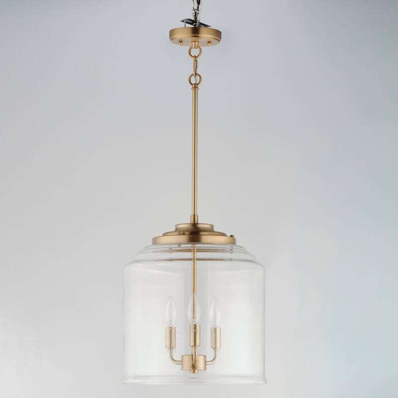 Maxim Acadia 3 Light 14" Wide Taper Candle Pendant