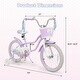 preview thumbnail 14 of 18, Gymax 18'' Kids Bike Toddler Bicycle w/ Training Wheels Hand & Coaster