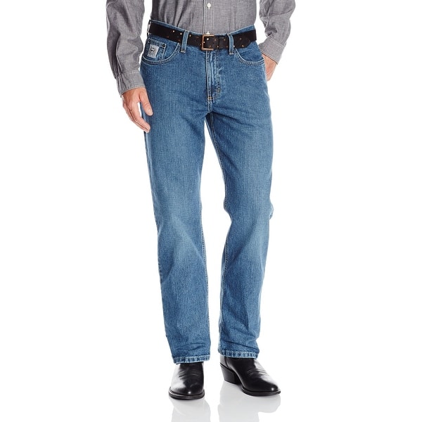 Shop Cinch Mens Jeans Blue Size 28x38 Silver Label Slim Fit Straight Leg Overstock 30874716