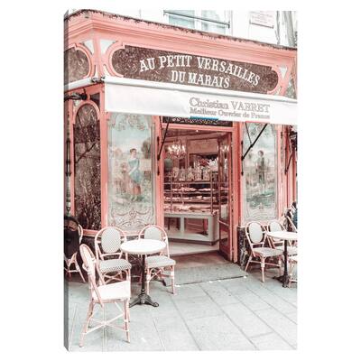 Au Patit Versailles by Heather Loriece Canvas Art Print