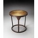 preview thumbnail 1 of 1, Bonham Iron Side Table Bronze - Iron