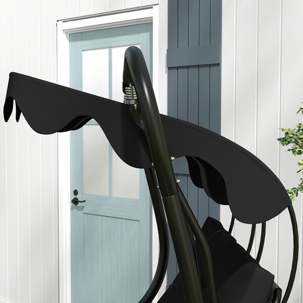クラシック Outsunny 84A-052 Series 2-Seater Swing Canopy Replacement ブルゾン