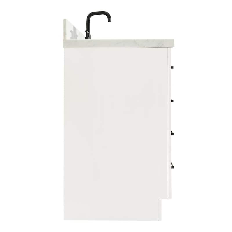 Ariel T043SLCWOVO Hepburn 43" Free Standing Single Basin Vanity Set