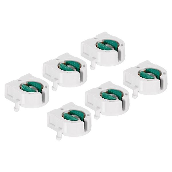 6Pcs NonShunted T8 Lamp Holder Socket LED Fluorescent Light Socket
