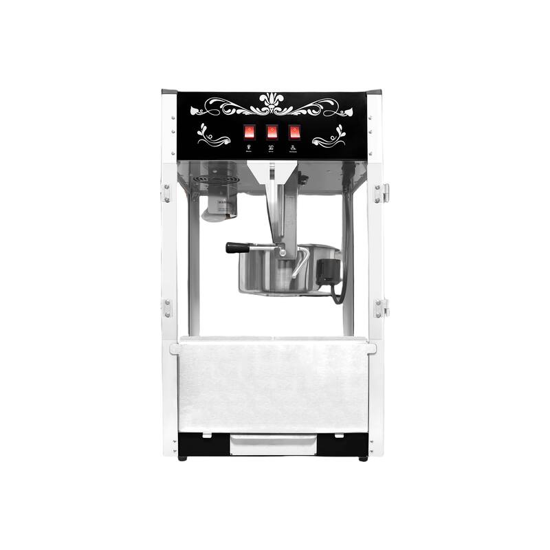 16oz Commercial Popcorn Machine w/Scoop, Oil Spoon & 3 Cups,Countertop