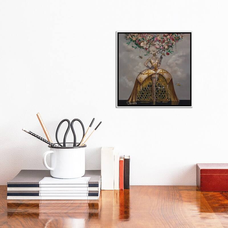 iCanvas "A Taste Of Honey" by Bob Doucette Framed Canvas Print