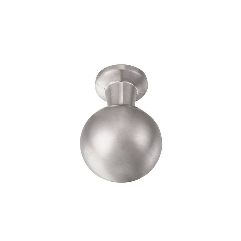 Utopia Alley Lyon Cabinet Ring Pull Knob -Brushed Nickel Drawer Pull Knobs 0.87"