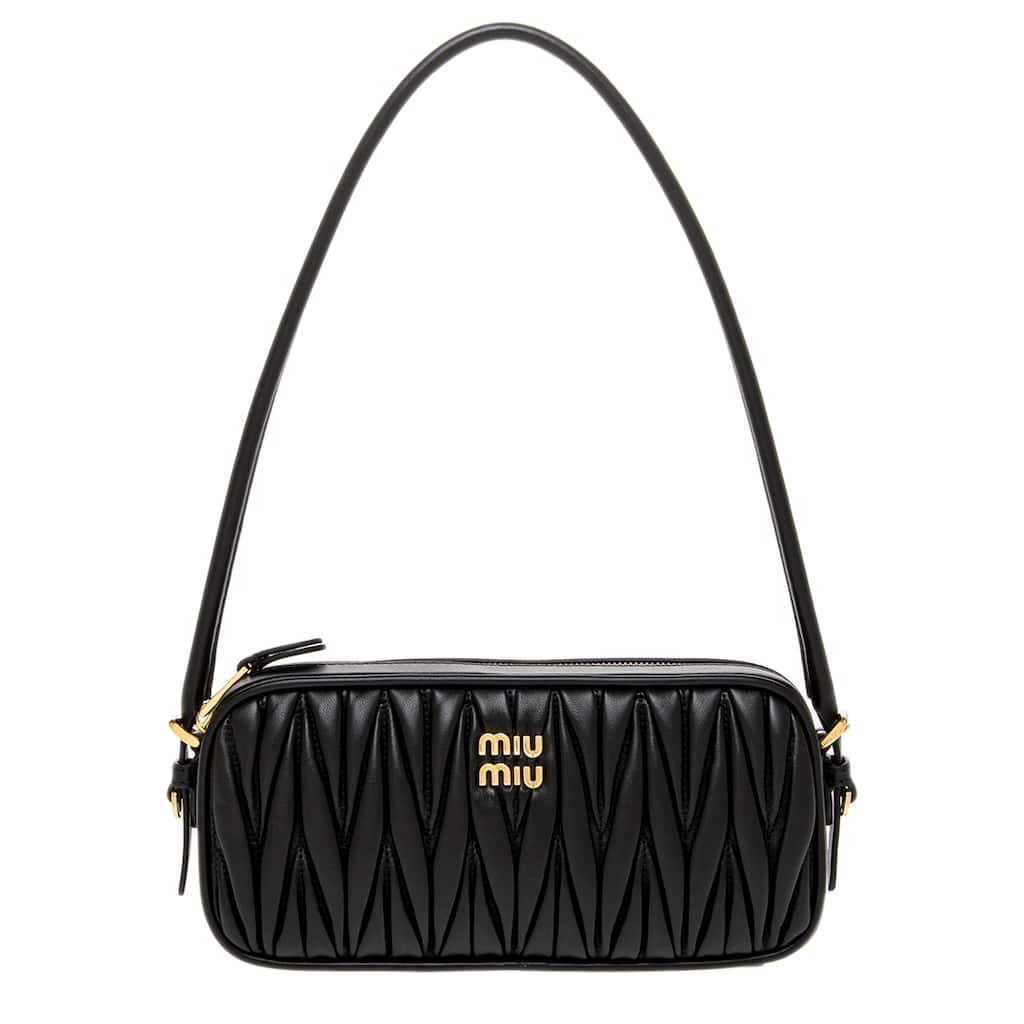 Miu Miu Matelassé Nappa Leather Pouch