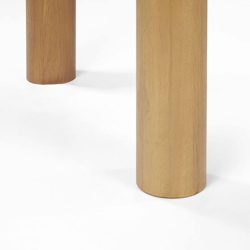 67" Wooden Rectangle Dining Table