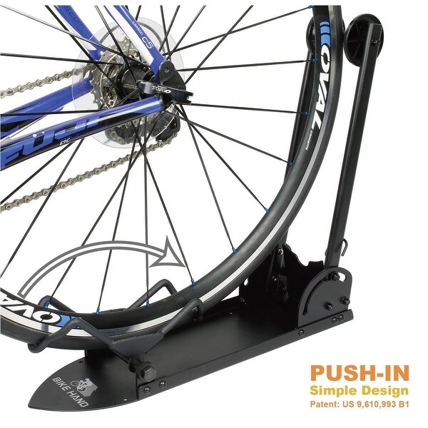 bikehand bike floor parking rack