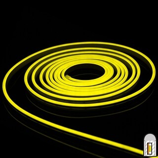Lemon Yellow Mini LED Neon Strip Light for Indoor and Outdoor - 0.2 ...