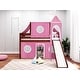 preview thumbnail 88 of 117, JACKPOT Prince & Princess Low Loft Twin Bed, Ladder Slide Tent & Tower
