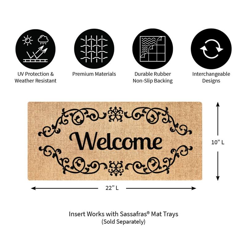 Welcome scroll Sassafras Switch Mat
