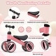 preview thumbnail 12 of 18, 4 Wheels Baby Balance Bike Toy - 18.5" x 7.5"x 14.5"