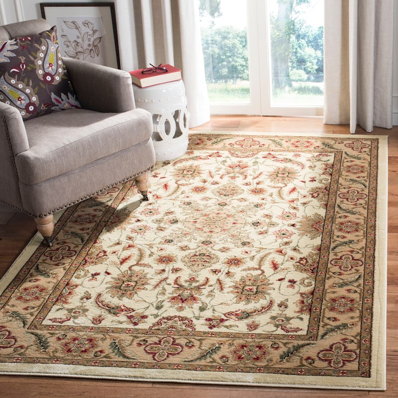 SAFAVIEH Lyndhurst Verlene Traditional Oriental Rug - 4' x 6' - Ivory/Tan
