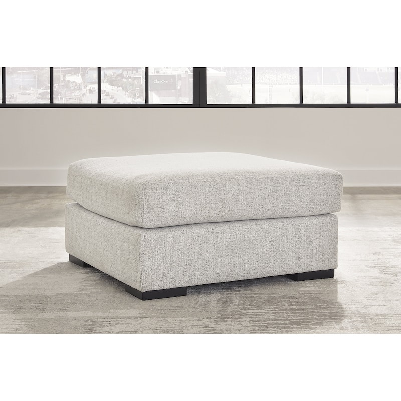 Signature Design by Ashley Larce Gray Oversized Accent Ottoman