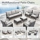 preview thumbnail 85 of 174, Pocassy Outdoor Patio Furniture Set