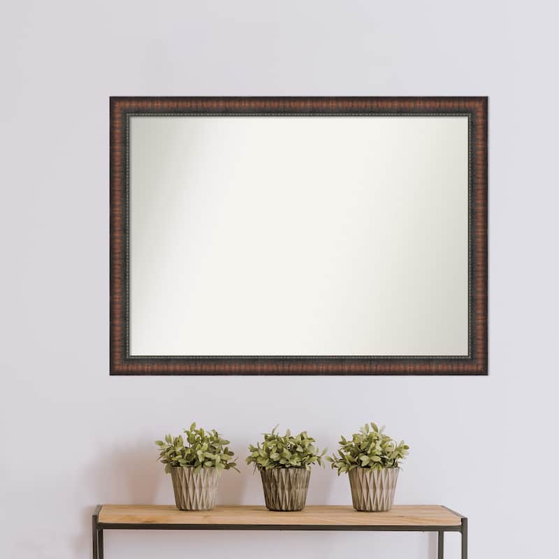 Caleb Brown Non-Beveled Framed Wall Mirror - Caleb Brown