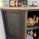 preview thumbnail 94 of 93, 100% Solid Wood Outdoor Kitchen Cabinet Set, Modular Patio BBQ Island Sideboard Buffet Pantry