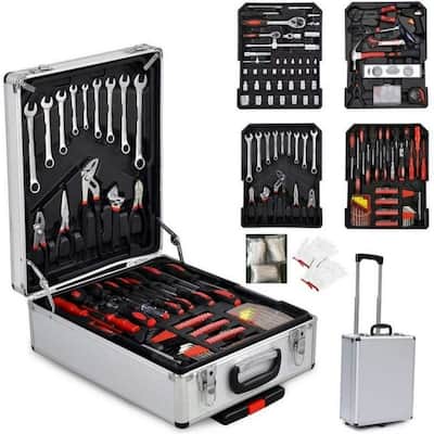 799 Pcs Hand Tool Set, Household Repair Tool Kit, Mechanics Tool Kit