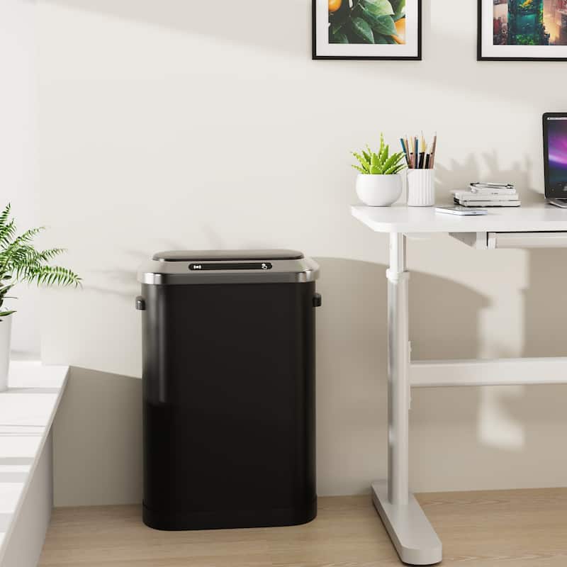 50L Kitchen Smart Automatic Trash Cans with Full Intelligent Sensor