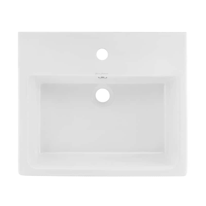 Concorde 21" Two-Piece Wall-Mount Bathroom Sink
