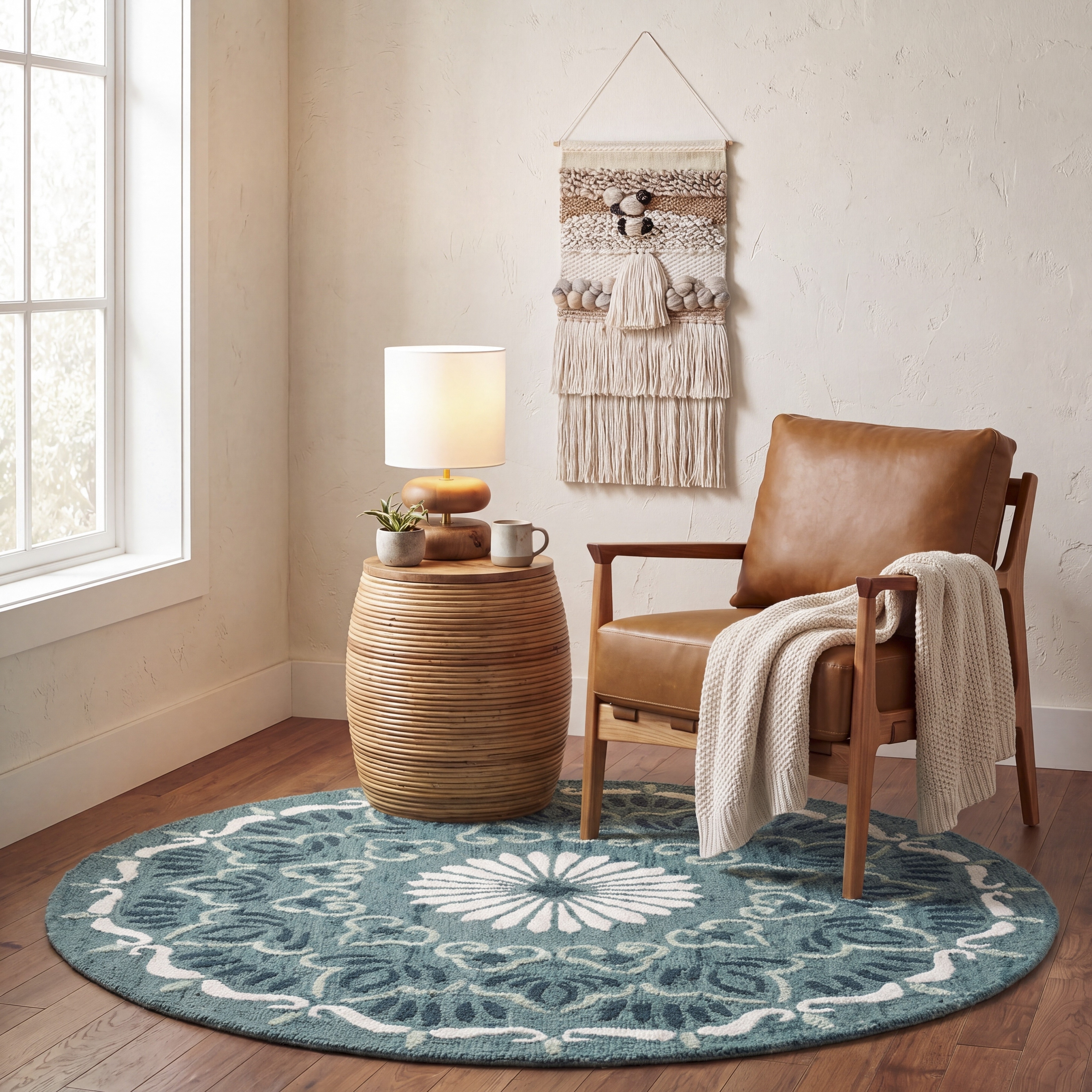 SAFAVIEH Handmade Novelty Elle Wool Rug