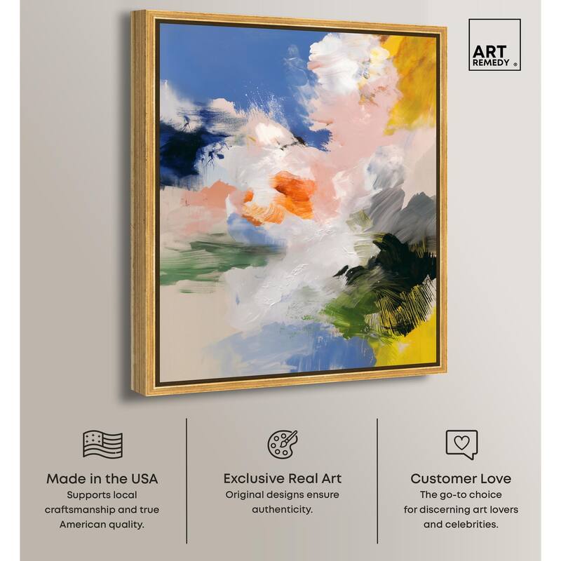 Clouds and Color I Canvas by Art Remedy