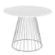 Option White Wood/Silver Metal