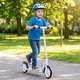 preview thumbnail 3 of 18, Gymax Folding Kick Scooter w/ 3 Adjustable Heights 8 Inches Big Wheels