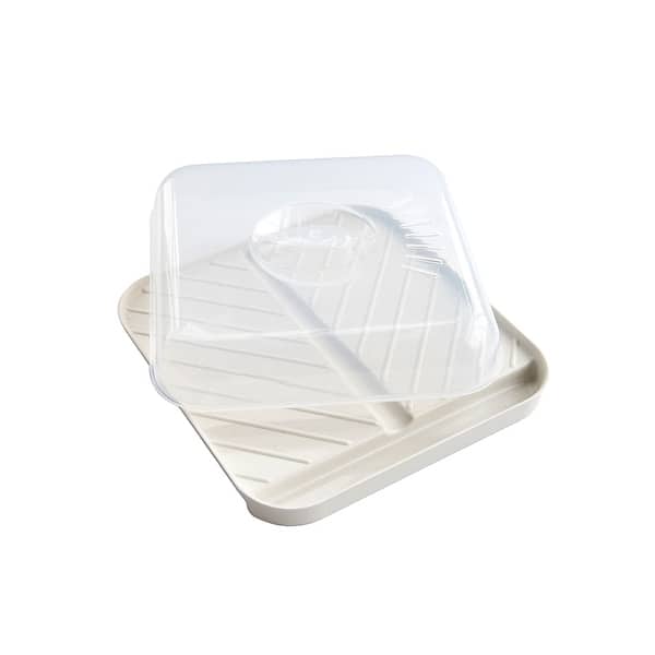 slide 2 of 6, Nordic Ware Microwave Slanted Bacon Tray With Lid