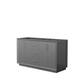 Option Dark Gray, Brushed Nickel Trim, No Top