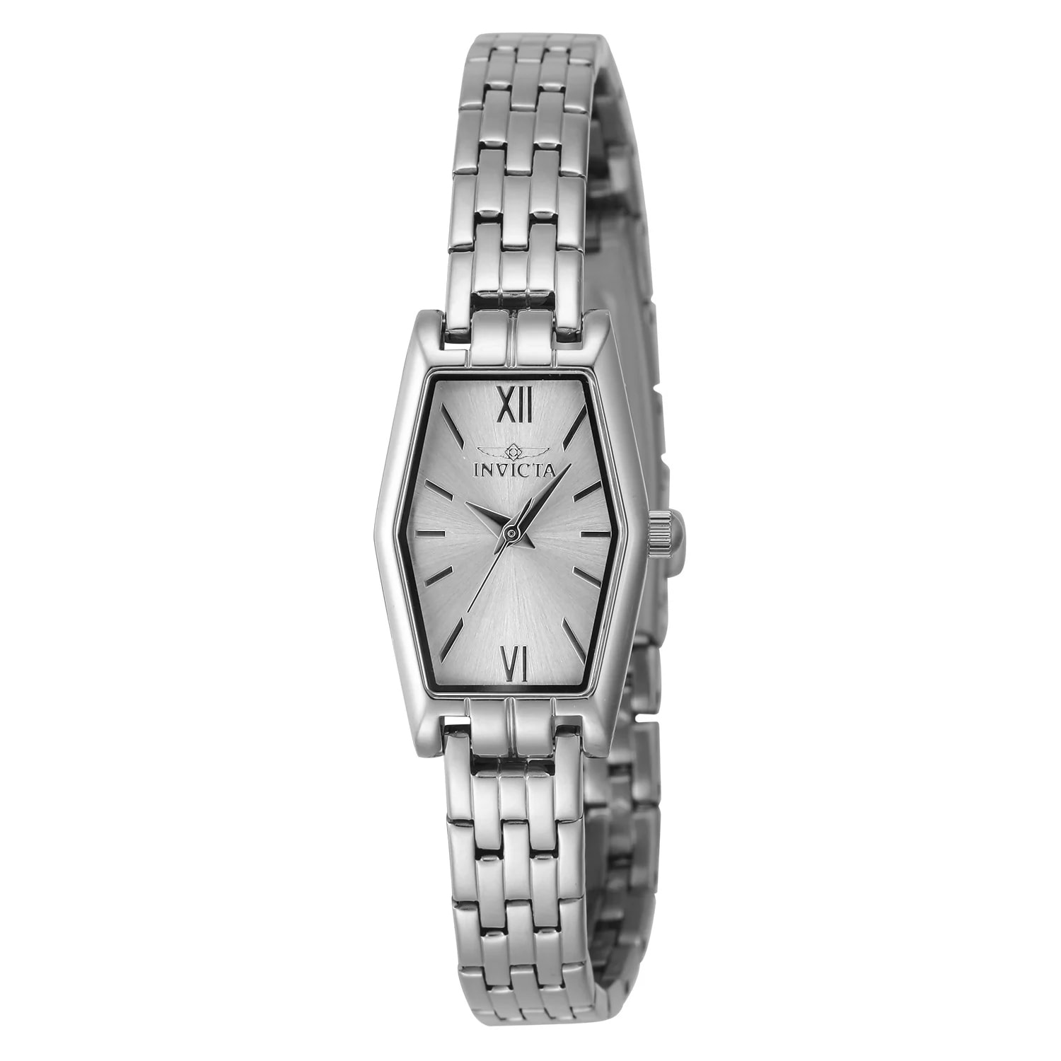 Invicta Women's 48122 Angel Quartz 3 Hand Silver Dial Watch
