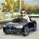 preview thumbnail 2 of 9, 12V BMW Ride-On Car with Remote Control, Music, Lights, and Suspension System