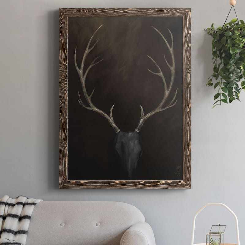 Buck-Premium Framed Canvas - Ready to Hang