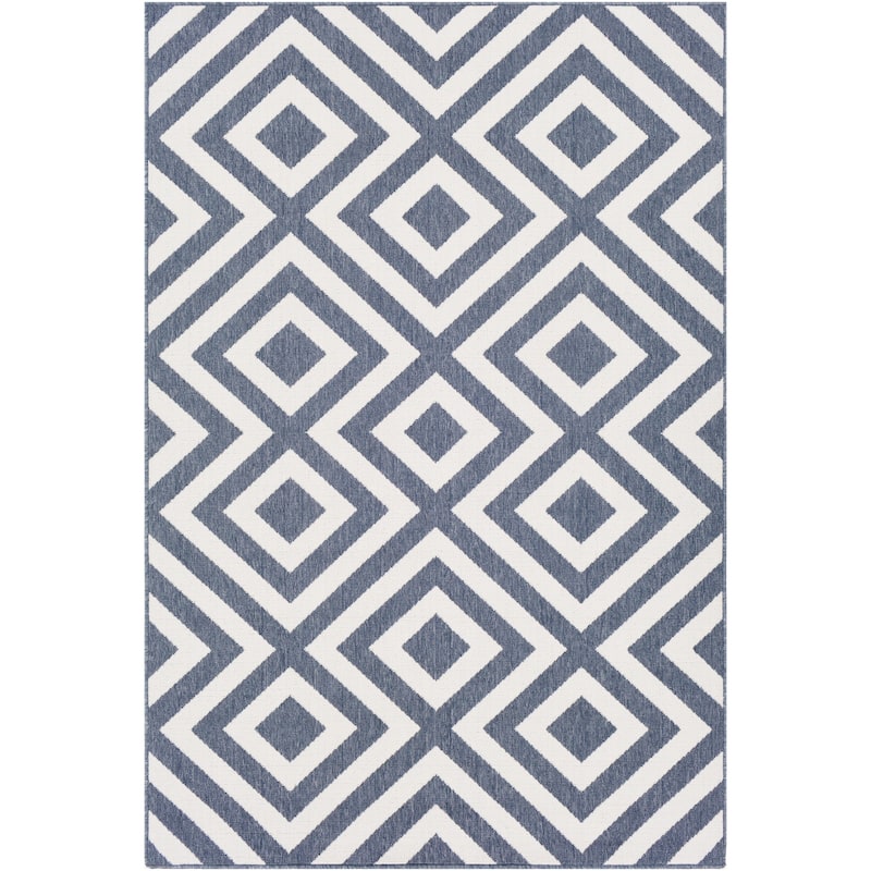 Livabliss Alvise Transitional Geometric Indoor/ Outdoor Area Rug