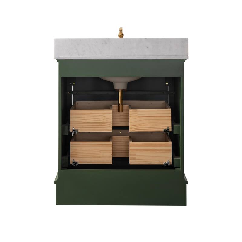 Sudio Design Monroe 30" Bathroom Vanity - 30" Single Sink
