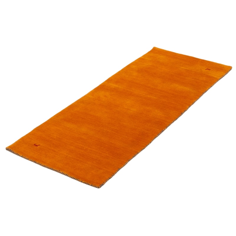 Kashkuli Gabbeh Burnt Orange Rug 2'6" x 6'5" - 2'6 x 6'5