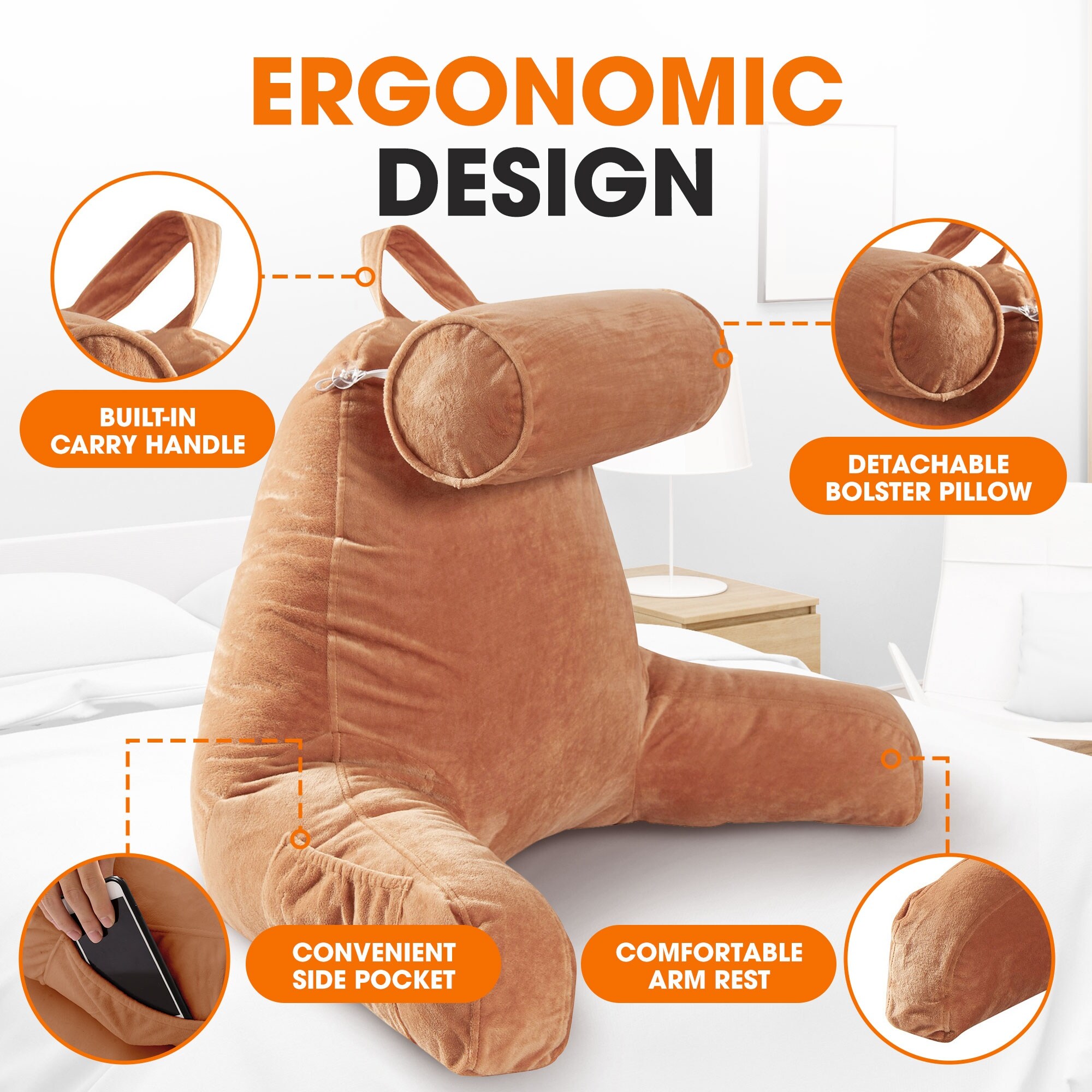 Tv pillow bed bath beyond hot sale