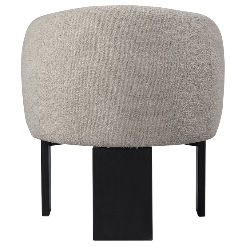 Valdez Boucle Upholstered Barrel Back Accent Chair - 28.25'' x 28.25'' x 31.25''