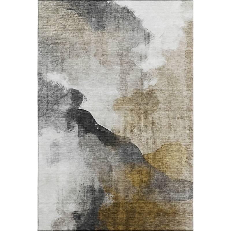 Premium Washable Super Soft Abstract Contemporary Mayfield Rug