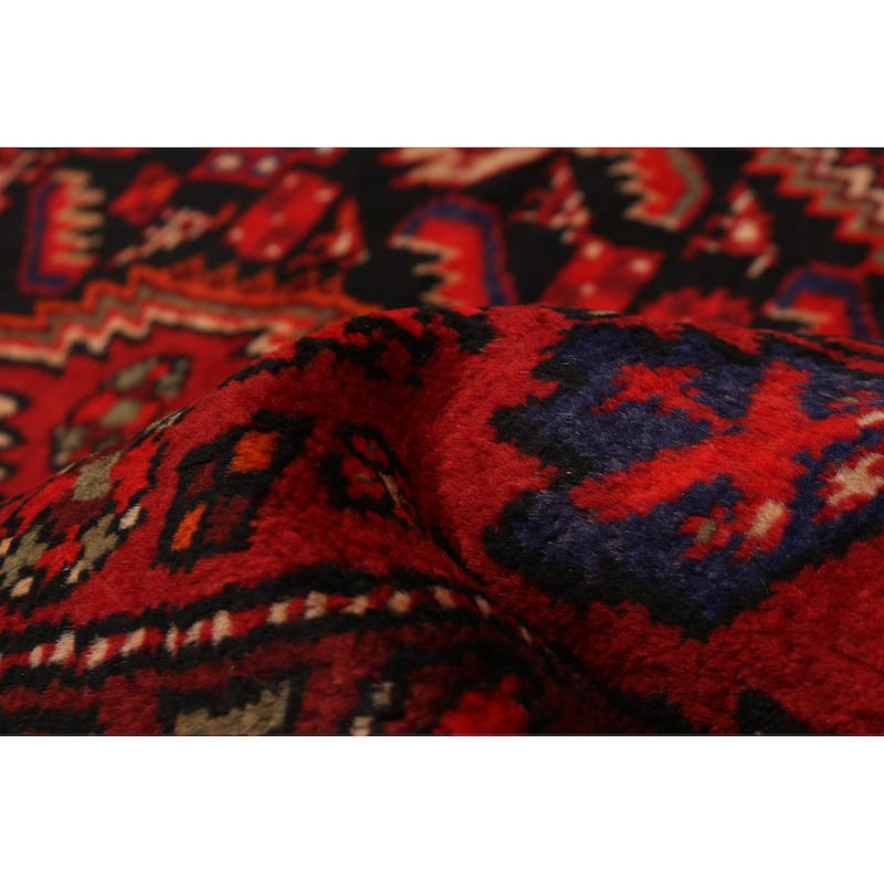 ECARPETGALLERY Hand-knotted Anadol Red Wool Rug - 3'5 x 6'11