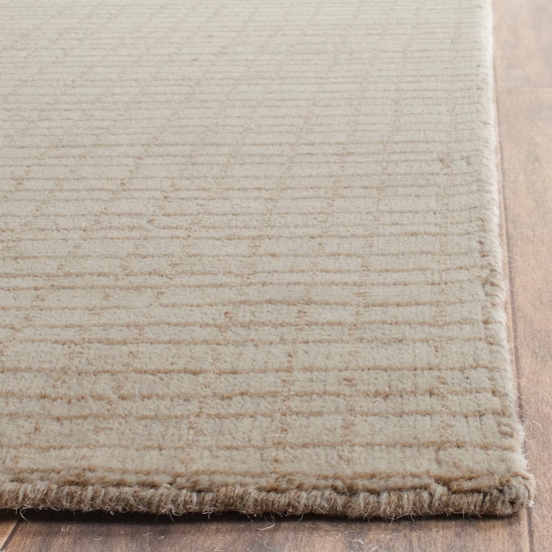 SAFAVIEH Handmade Himalaya Layered Faux Bois Modern Wool Rug