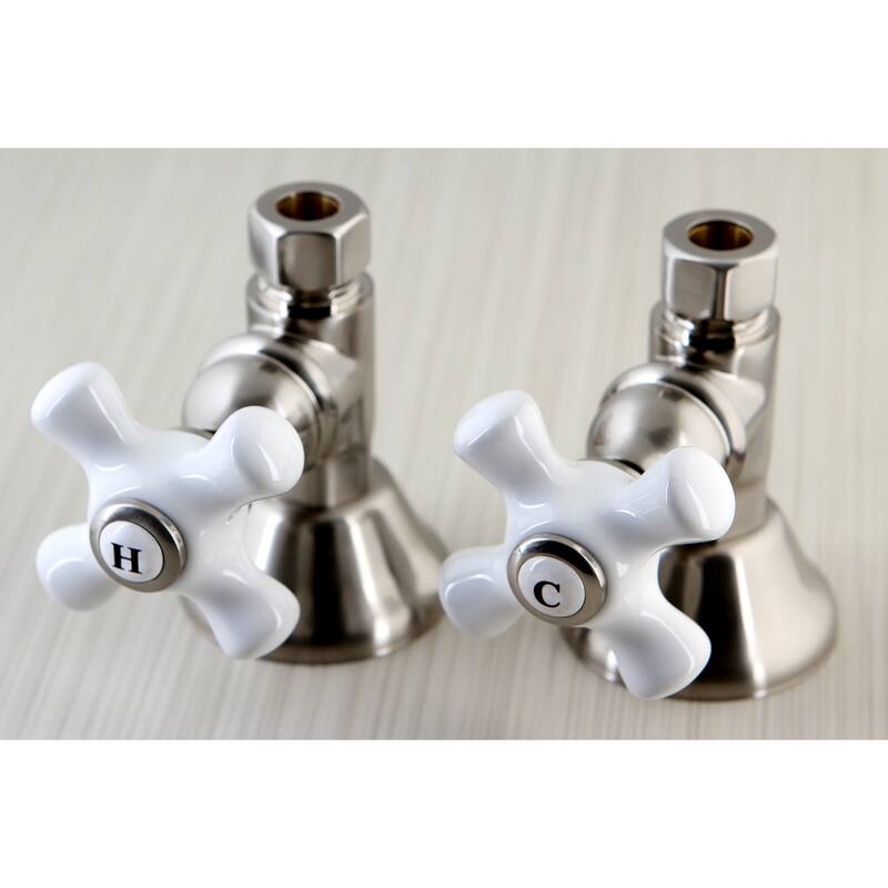 Kingston Brass Trimscape Straight Stop Shut Off Valve