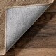 preview thumbnail 4 of 12, Nuloom Elba SuperiorWash Triangular Easy-Jute Machine Washable Area Rug