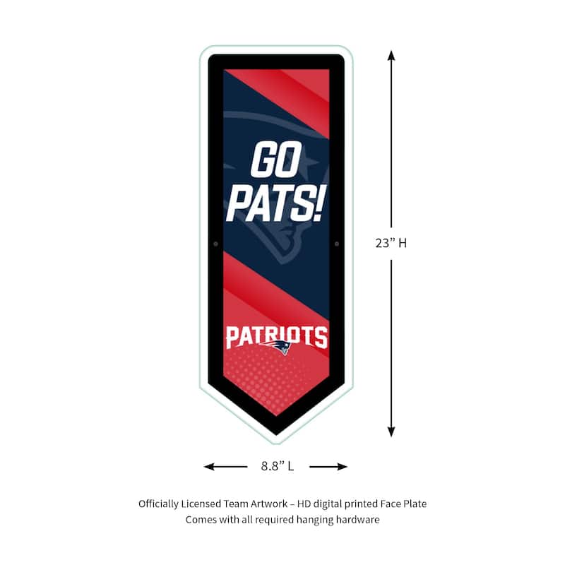 New England Patriots LED Lighted Sign